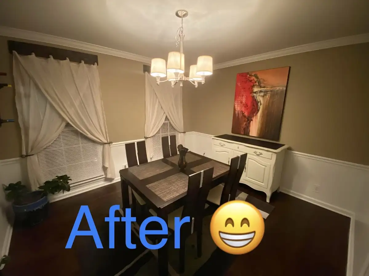 Professional dining room restoration after water damage in Bern